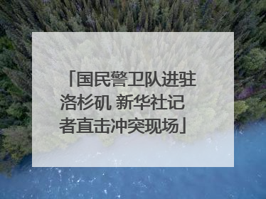 国民警卫队进驻洛杉矶 新华社记者直击冲突现场